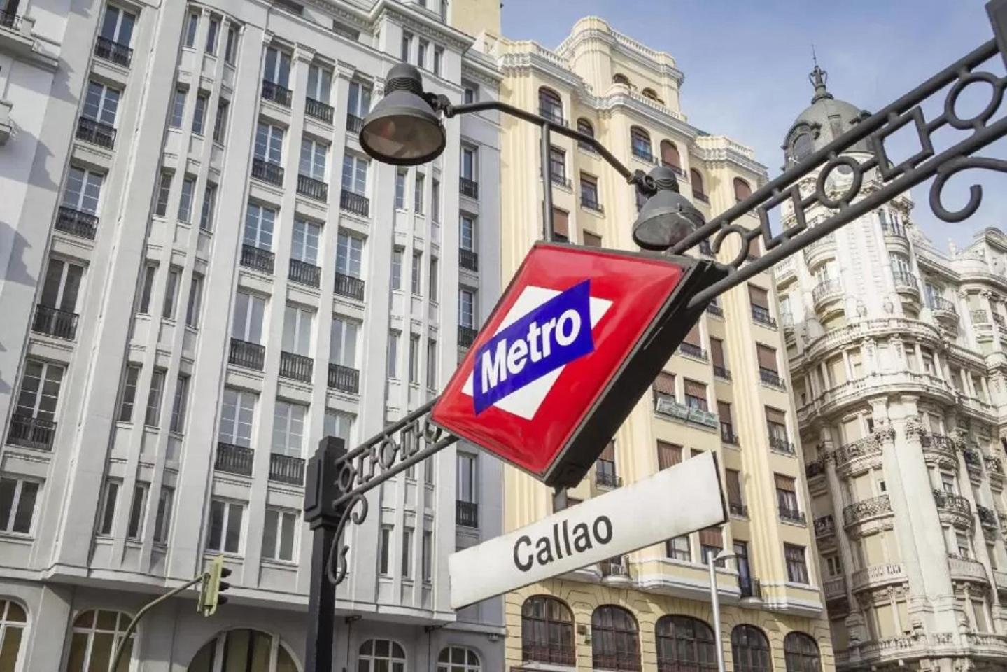 Apartamento Unico En Gran Via Lejlighed Madrid Eksteriør billede